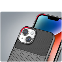 Thunder Case iPhone 14 Plus šarvuotas dėklas juodas