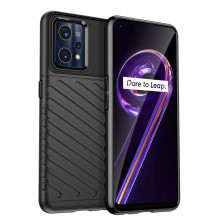 Thunder Case Lankstus šarvuotas dangtelis, skirtas Realme 9 Pro + (9 Pro Plus) juodas Thunder Case Lankstus šarvuotas dangtelis, skirtas Realme 9 Pro + (9 Pro Plus) juodas