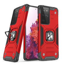 Wozinsky Ring Armor tvirtas hibridinis dėklo dangtelis + magnetinis laikiklis Samsung Galaxy S22 Ultra raudonas Wozinsky Ring Armor tvirtas hibridinis dėklo dangtelis + magnetinis laikiklis Samsung Galaxy S22 Ultra raudonas