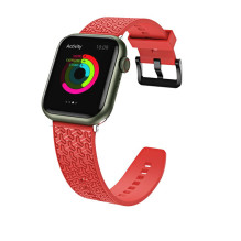 Watch Strap Y Watchband for Apple Watch 38 / 40 / 41mm - Red