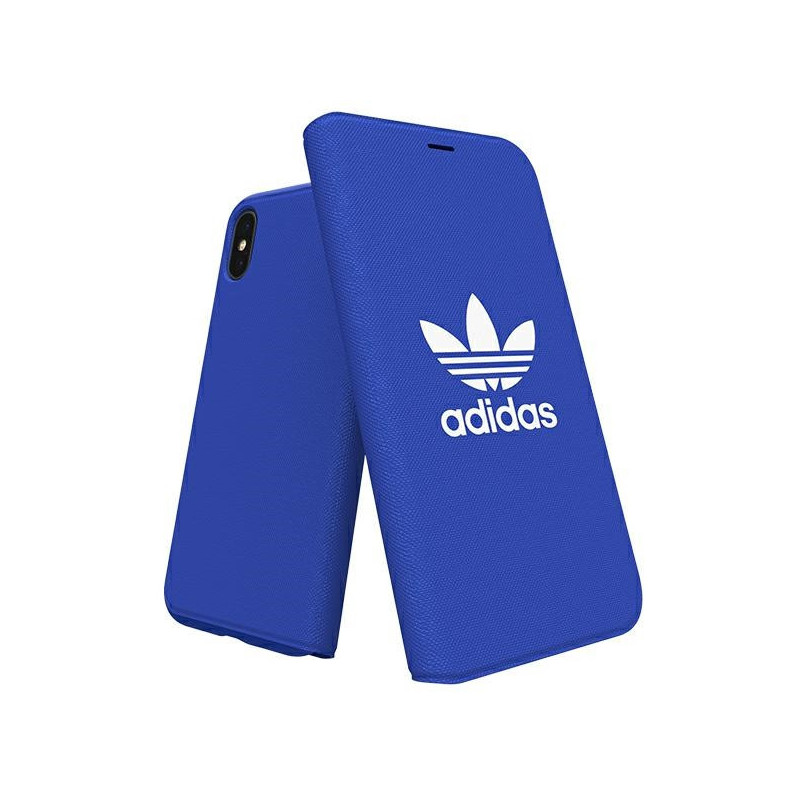 Adidas OR Booklet Case Canvas case for iPhone X / Xs - blue