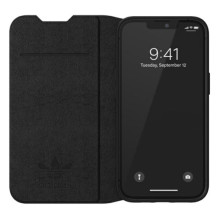 „Adidas OR Booklet“ dėklas BASIC, skirtas „iPhone 13“ – juodas ir baltas