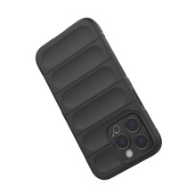 Magic Shield Case iPhone 13 Pro lankstus šarvuotas dangtelis juodas