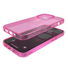 Adidas OR Protective Clear Case Glitter for iPhone 13 Pro / iPhone 13 - Pink