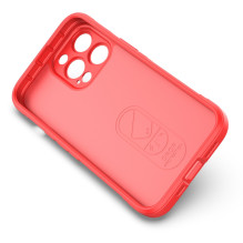 Magic Shield Case iPhone 13 Pro lankstus šarvuotas dangtelis raudonas