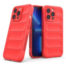 Magic Shield Case for iPhone 13 Pro flexible armored cover red
