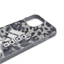 „Adidas OR SnapCase“ leopardo rašto dėklas, skirtas „iPhone 13 Pro Max“ – pilkas