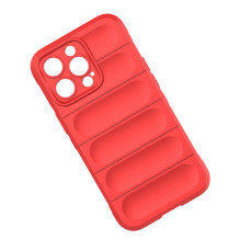 Magic Shield Case iPhone 13 Pro lankstus šarvuotas dangtelis raudonas