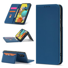 Magnet Card Case For Samsung Galaxy A12 5G Pouch Wallet Card Holder Blue Magnet Card Case For Samsung Galaxy A12 5G Pouch Wallet Card Holder Blue