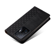 Magnetinio dirželio dėklas, skirtas „Xiaomi Redmi Note 11 Pro Pouch Wallet“ + juodas mini dirželis pakabukas