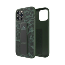 „Adidas SP Grip“ dėklas „Leopard“, skirtas „iPhone 12 Pro Max“ – žalias