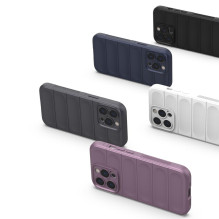 Magic Shield Case iPhone 13 Pro Max lankstus šarvuotas dangtelis raudonas