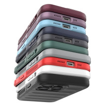 Magic Shield Case iPhone 13 Pro Max lankstus šarvuotas dangtelis raudonas