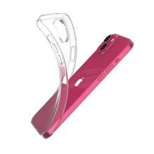 Permatomos spalvos iPhone 15 Plus dėklas iš Ultra Clear serijos