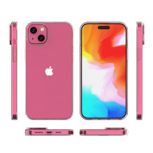 Permatomos spalvos iPhone 15 Plus dėklas iš Ultra Clear serijos