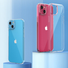 Permatomos spalvos iPhone 15 Plus dėklas iš Ultra Clear serijos
