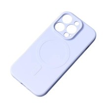 MagSafe suderinamas silikoninis dėklas, skirtas iPhone 15 Plus silikoniniam dėklui – mėlynas