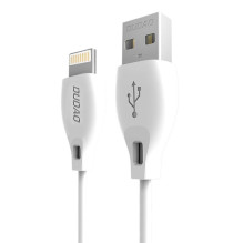 Dudao USB / Lightning kabelis 2.4A 1m baltas (L4L 1m baltas)