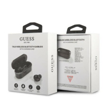 Guess GUTWST31EK TWS Bluetooth headphones + docking station - black