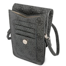 Guess Rankinė GUWBP4TMGR juoda / juoda 4G Triangle Guess Rankinė GUWBP4TMGR juoda / juoda 4G Triangle