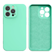 Silikono dėklas iPhone 14 Plus silikoninis dėklas mėtų žalias