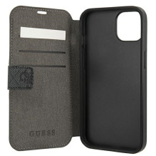 Guess GUBKP13S4GDGR iPhone 13 mini 5.4" grey / grey book 4G Stripe Guess GUBKP13S4GDGR iPhone 13 mini 5.4" grey / grey book 4G Stripe