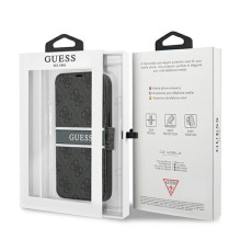 Guess GUBKP13S4GDGR iPhone 13 mini 5.4" grey / grey book 4G Stripe Guess GUBKP13S4GDGR iPhone 13 mini 5.4" grey / grey book 4G Stripe