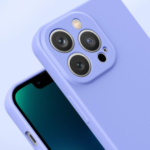Silikono dėklas iPhone 14 Plus silikoninis dangtelis smėlio spalvos