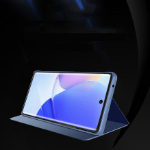 „Clear View Case“ dėklas, skirtas Huawei nova 9, juodas atverčiamas dangtelis