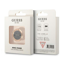 Guess Ring stovas GURSHG4SK juodas / juodas 4G