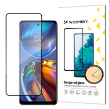 Wozinsky Super Durable Full Glue Tempered Glass Full Screen With Frame Case Friendly Motorola Moto E32 Black Wozinsky Super Durable Full Glue Tempered Glass Full Screen With Frame Case Friendly Motorola Moto E32 Black