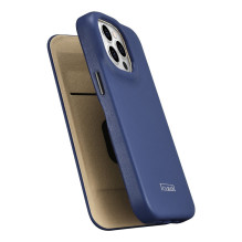 „iCarer CE Premium“ odinis dėklas „iPhone 14 Pro“ magnetinis atverčiamas odinis dėklas „MagSafe Blue“ (WMI14220714-BU) „iCarer CE Premium“ odinis dėklas „iPhone 14 Pro“ magnetinis atverčiamas odinis dėklas „MagSafe Blue“ (WMI14220714-BU)