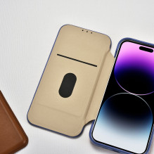 „iCarer CE Premium“ odinis dėklas „iPhone 14 Pro“ magnetinis atverčiamas odinis dėklas „MagSafe Blue“ (WMI14220714-BU) „iCarer CE Premium“ odinis dėklas „iPhone 14 Pro“ magnetinis atverčiamas odinis dėklas „MagSafe Blue“ (WMI14220714-BU)