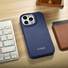 „iCarer CE Premium“ odinis dėklas „iPhone 14 Pro“ magnetinis atverčiamas odinis dėklas „MagSafe Blue“ (WMI14220714-BU) „iCarer CE Premium“ odinis dėklas „iPhone 14 Pro“ magnetinis atverčiamas odinis dėklas „MagSafe Blue“ (WMI14220714-BU)