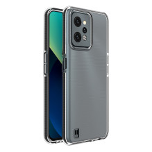 Spring Case dėklas Realme C31 silikoniniam dangčiui su rėmeliu juodas