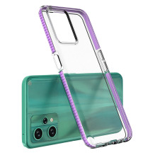 Spring Case dėklas skirtas Realme 9 Pro silikoninis dangtelis su juodu rėmeliu
