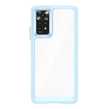 Outer Space Case silikoninis dėklas Xiaomi Poco M4 Pro 5G - mėlynas