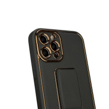 Naujas Kickstand Case dėklas, skirtas iPhone 13 Pro Max su raudonu stovu