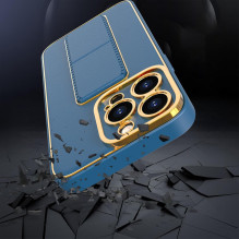 Naujas Kickstand Case dėklas, skirtas iPhone 13 Pro Max su raudonu stovu