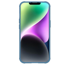 Nillkin CamShield Pro Case iPhone 14 Plus Armored Cover Camera Protector Protector Blue