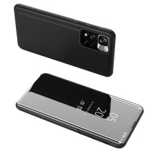 Clear View Case atverčiamas dangtelis, skirtas Huawei nova 8i juodas