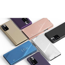 Clear View Case atverčiamas dangtelis, skirtas Huawei nova 8i juodas