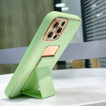 Naujas Kickstand Case dėklas skirtas iPhone 13 Pro Max su stovu žalias