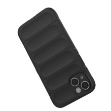 Magic Shield Case dėklas iPhone 14 Plus lankstus šarvuotas dangtelis juodas Magic Shield Case dėklas iPhone 14 Plus lankstus šarvuotas dangtelis juodas