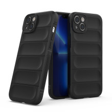 Magic Shield Case dėklas iPhone 14 Plus lankstus šarvuotas dangtelis juodas Magic Shield Case dėklas iPhone 14 Plus lankstus šarvuotas dangtelis juodas
