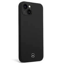 Mercedes Silicone Line MagSafe case for iPhone 14 Plus - black