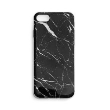 Wozinsky Marble TPU dangtelio gelio marmuras, skirtas Samsung Galaxy S22 Ultra juodas