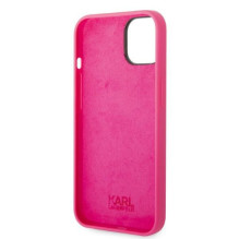 Karl Lagerfeld KLHCP14MSRSGRCF iPhone 14 Plus 6.7 "hardcase pink / pink Silicone RSG