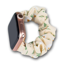 Fabric Apple Watch Band 42 / 44 / 45mm Strap Bracelet Elastic Band - Yellow