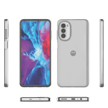 Ultra Clear 0,5 mm dėklas, skirtas Motorola Moto G82 5G / Moto G52 plonas dangtelis skaidrus Ultra Clear 0,5 mm dėklas, skirtas Motorola Moto G82 5G / Moto G52 plonas dangtelis skaidrus